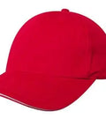 Headwear Chino Twill Cap W/sandwcih  X12 - 4080 - Allsorts Workwear