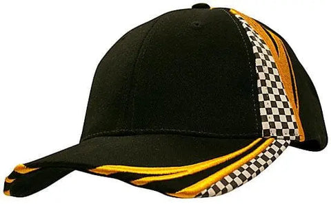 Headwear Checks And Embroidery Cap X12 - 4083 - Allsorts Workwear