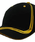 Headwear Cap With Sandwich & Emb Lines X12 - 4099 - Allsorts Workwear