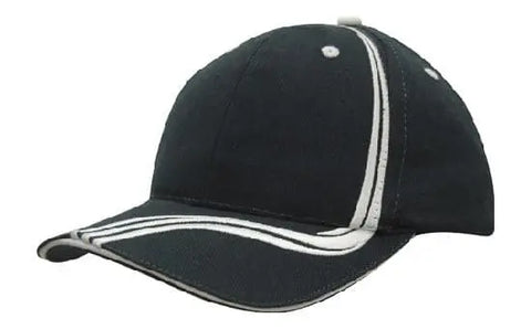 Headwear Cap With Sandwich & Emb Lines X12 - 4099 - Allsorts Workwear
