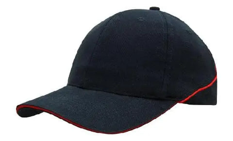 Headwear Cap With Sandwich & Crown Piping X12 - Allsorts Workwear