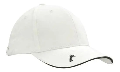 Headwear Chino Twill Golf Cap X12 - 4118 - Allsorts Workwear