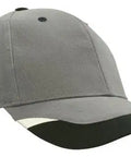 Headwear Bhc W/peak Indent & Print Cap X12 - 4125 - Allsorts Workwear