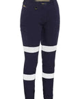 Bisley Women's Taped Cotton Cargo Cuffed Pants BPL6028T - Allsorts Workwear