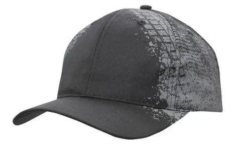 Headwear Bh Sports Twill W/tyre Print X12 - 4186 - Allsorts Workwear
