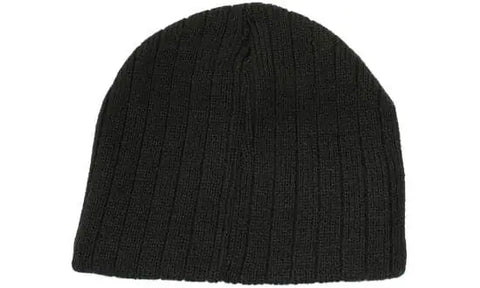 Headwear Cable Knit Beanie  X12 - 4189 - Allsorts Workwear