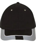 Headwear Bhc W/rlective Trim And Tab On Peak Cap X12 - 4214 - Allsorts Workwear