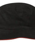 Headwear Bucket Hat With Sandwich Trim Brushed Heavy Sports Twill  *no Sandwich* X12 - Allsorts Workwear