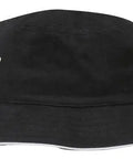 Headwear Bucket Hat With Sandwich Trim Brushed Heavy Sports Twill  *no Sandwich* X12 - Allsorts Workwear
