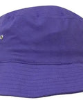 Headwear Bucket Hat With Sandwich Trim Brushed Heavy Sports Twill  *no Sandwich* X12 - Allsorts Workwear