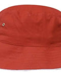 Headwear Bucket Hat With Sandwich Trim Brushed Heavy Sports Twill  *no Sandwich* X12 - Allsorts Workwear