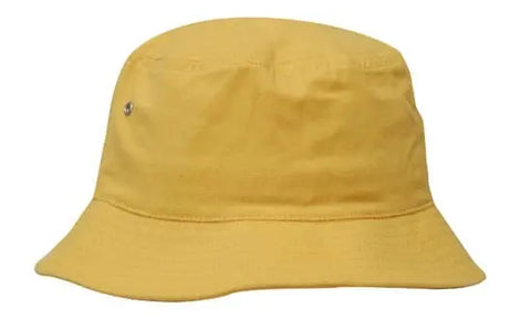 Headwear Bucket Hat With Sandwich Trim Brushed Heavy Sports Twill  *no Sandwich* X12 - Allsorts Workwear