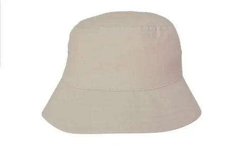 Headwear Bucket Hat With Sandwich Trim Brushed Heavy Sports Twill  *no Sandwich* X12 - Allsorts Workwear