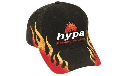 Headwear Double Flame Fmbroidery Cap  X12 - 4236 - Allsorts Workwear