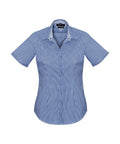 Biz Corporates Newport Womens Short Sleeve Shirt 42512 - Flash Uniforms 