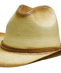 Headwear Sprayed Cowboy Hat Leather Band X12 - S4282 - Allsorts Workwear