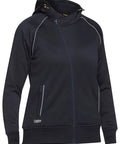 Bisley Women's Fleece Zip Front Hoodie With Sherpa Lining BKL6925 - Allsorts Workwear