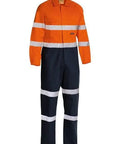 Bisley Taped Hi Vis Drill Coverall BC6357T - Allsorts Workwear
