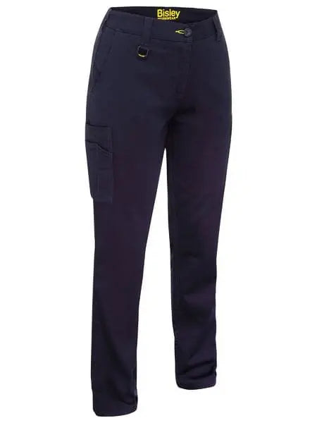 Bisley Women's Stretch Cotton Cargo Pants BPLC6008 - Allsorts Workwear