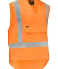 Bisley X-Taped Hi Vis Detachable Safety Vest BV0440XT - Allsorts Workwear