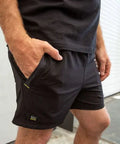 Bisley 4 Way Stretch Elastic Waist Shorts BSH1331 - Allsorts Workwear