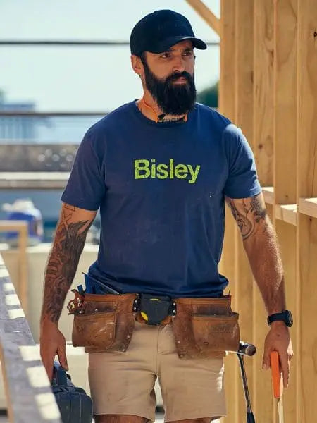 Bisley Cotton Logo Tee BKT064 - Allsorts Workwear