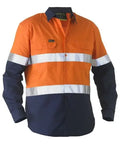 Taped Two Tone Hi Vis Recycled Drill Shirt BS6996T - Allsorts Workwear