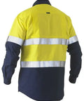 Taped Two Tone Hi Vis Recycled Drill Shirt BS6996T - Allsorts Workwear