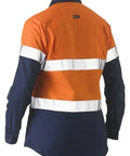 Women's Taped Two Tone Hi Vis Recycled Drill Shirt BL6996T - Allsorts Workwear