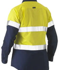 Women's Taped Two Tone Hi Vis Recycled Drill Shirt BL6996T - Allsorts Workwear