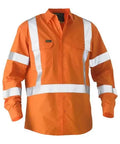 X Taped Hi Vis Recycled Drill Shirt BS6266XT - Allsorts Workwear