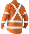 X Taped Hi Vis Recycled Drill Shirt BS6266XT - Allsorts Workwear