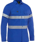 Bisley Workwear Taped Lightweight Hi Vis Drill Shirt BS6883T - Allsorts Workwear
