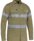 Bisley Workwear Taped Lightweight Hi Vis Drill Shirt BS6883T - Allsorts Workwear