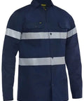 Bisley Workwear Taped Lightweight Hi Vis Drill Shirt BS6883T - Allsorts Workwear