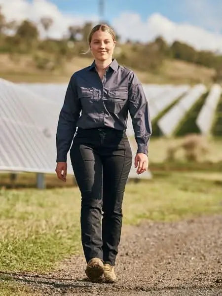 Bisley Women's X Airflow Stretch Ripstop Vented Cargo Pant BPCL6150 - Allsorts Workwear