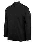 JB'S Long Sleeve Snap Button Chef's Jacket 5CJL - Allsorts Workwear