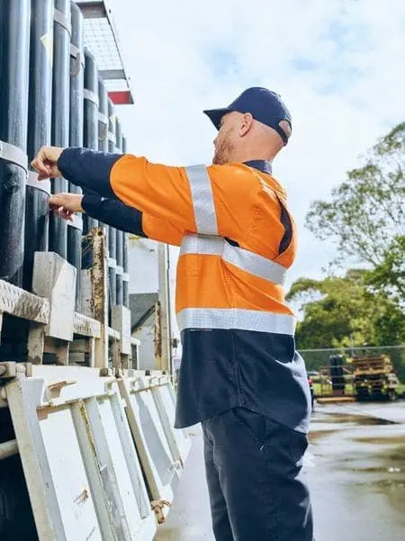 Bisley Workwear Apex 160 Taped FR Ripstop Vented Shirt BS8338T - Flash Uniforms 