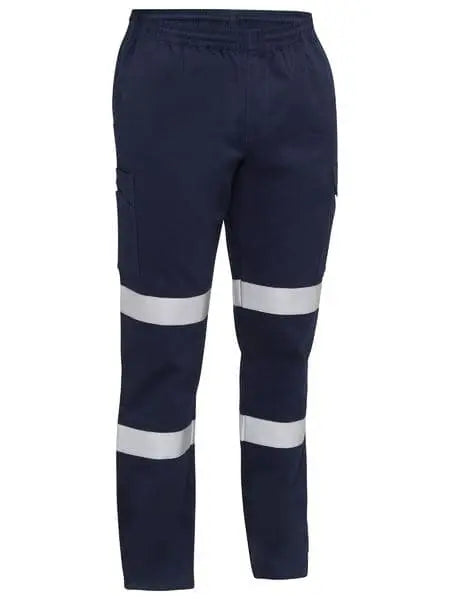 Bisley Stretch Taped Cotton Elastic Waist Cargo Work Pants BPC6029T - Allsorts Workwear