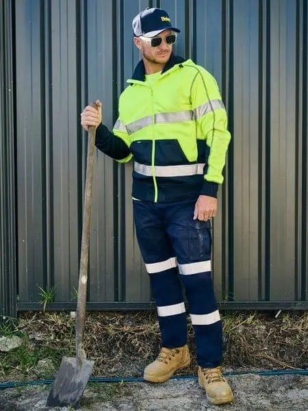 Bisley Stretch Taped Cotton Elastic Waist Cargo Work Pants BPC6029T - Allsorts Workwear