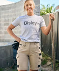 Bisley Women's Flex & Move 4 Way Stretch Cargo Shorts BSHL1332 - Allsorts Workwear