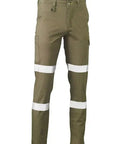 Bisley Taped Biomotion Stretch Cotton Drill Pants BPC6008T - Allsorts Workwear