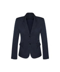 Biz Corporates Womens 2 Button Mid Length Jacket 64019 - Flash Uniforms 