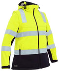 Bisley Taped Women's Hi Vis 3 in 1 Softshell Jacket BJL6078T - Allsorts Workwear