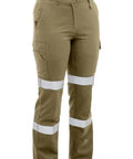Bisley Women's Taped Cool Lightweight Utility Pant BPL6999T - Allsorts Workwear
