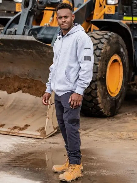 Bisley Workwear Work Fleece Full Zip Hoodie BK6725 - Allsorts Workwear