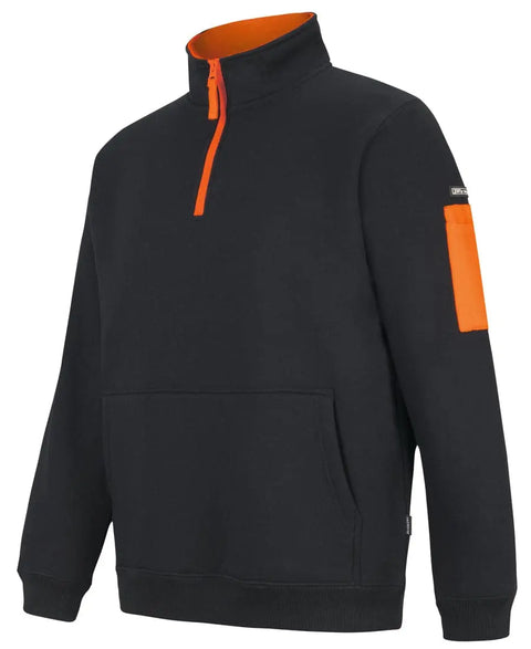Jb's Premium Trade 1/2 Zip Fleece 6CHF - Allsorts Workwear