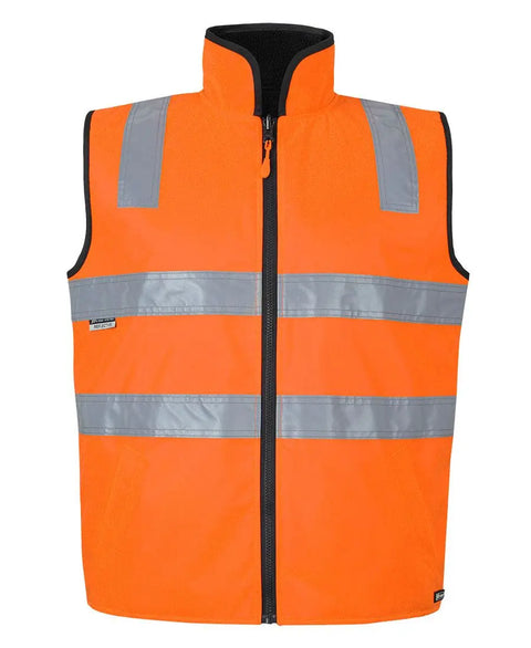 JB'S Hi-Vis Reversible Vest 6D4RV - Allsorts Workwear