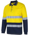 Hi Vis (D+n) L/s Cotton Polo 6DCPL Jb's Wear
