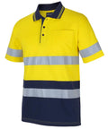 Hi Vis (D+n) S/s Cotton Polo 6DCPS Jb's Wear